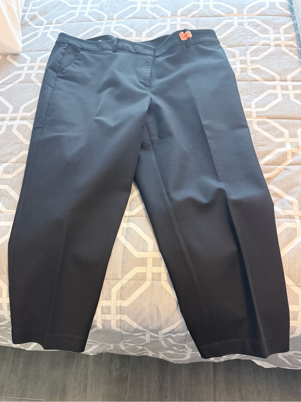 LOFT Black Riviera Curvy Pants - Straight Leg